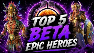 Top 5 Epic Heroes in Godforge Beta 1