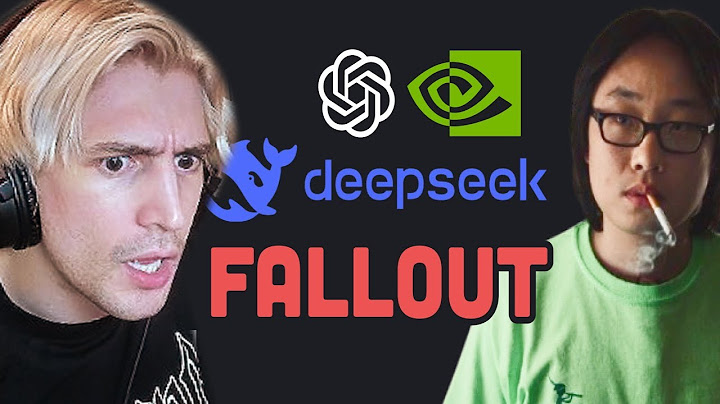 Big Tech in panic mode over DeepSeek AI | xQc Reacts