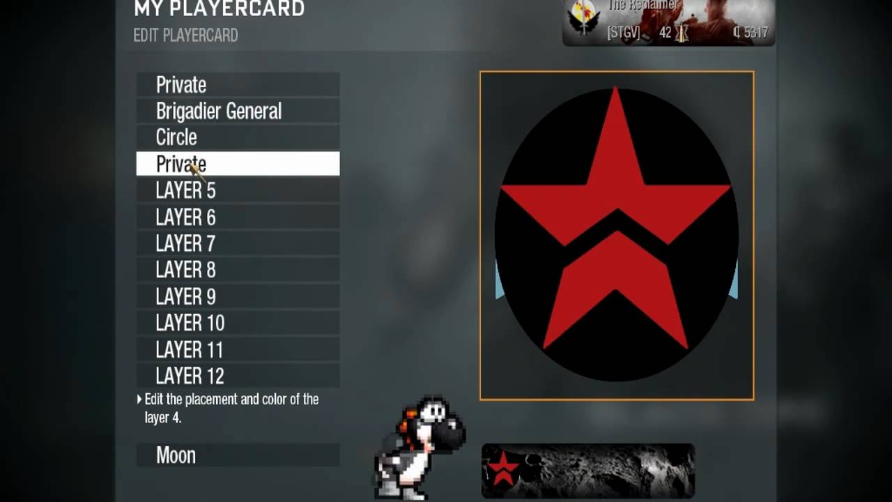 Black ops Emblem:ME2 Renegade