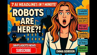 7 Latest AI Updates Sep 5 | CrateDB, DuckDuckGo GPT-5, Mirage, Lambda IPO, Google, OpenAI, Robots