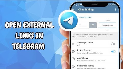 How To Open External Links In Telegram