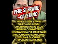 YEHEY!WOW! SENATE PRESIDENT CAYETANO PEKE SI ERWIN TULFO ARAY KO!#comedy#jokes#funny#foryou#shorts