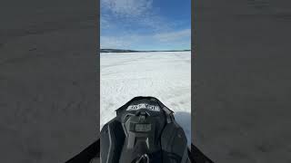 Testkör om glykläckaget är fixat#foryou #youtube #youtubeshorts #snowmobile #norrland #fintibyn