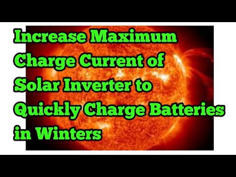 Video: How To Increase The Charging Current