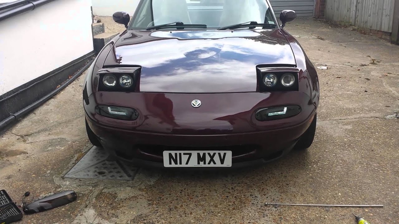 Mazda Mx5 car shop glow led sidelights/ indicators