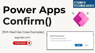 Power Apps Confirm() Function Tutorial | Syntax, Examples & Real Use Cases