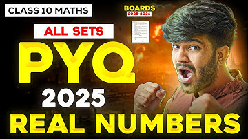 Real Numbers PYQs | Class 10 Maths | PYQs Series | Boards 2025-2026 | Gourav Bhaiya