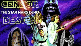 Censor Design - The Star Wars Demo - C64 Demo - Vice3.10 + USBSID-Pico v1.3 2x8580R5 [mirrored mode] Update