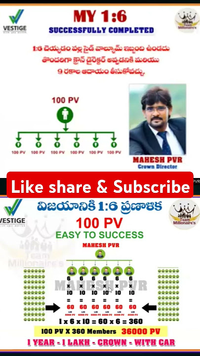 How to Earn 1 Lakh Per Month with Vestige (Income Plan Explained) #vestige
