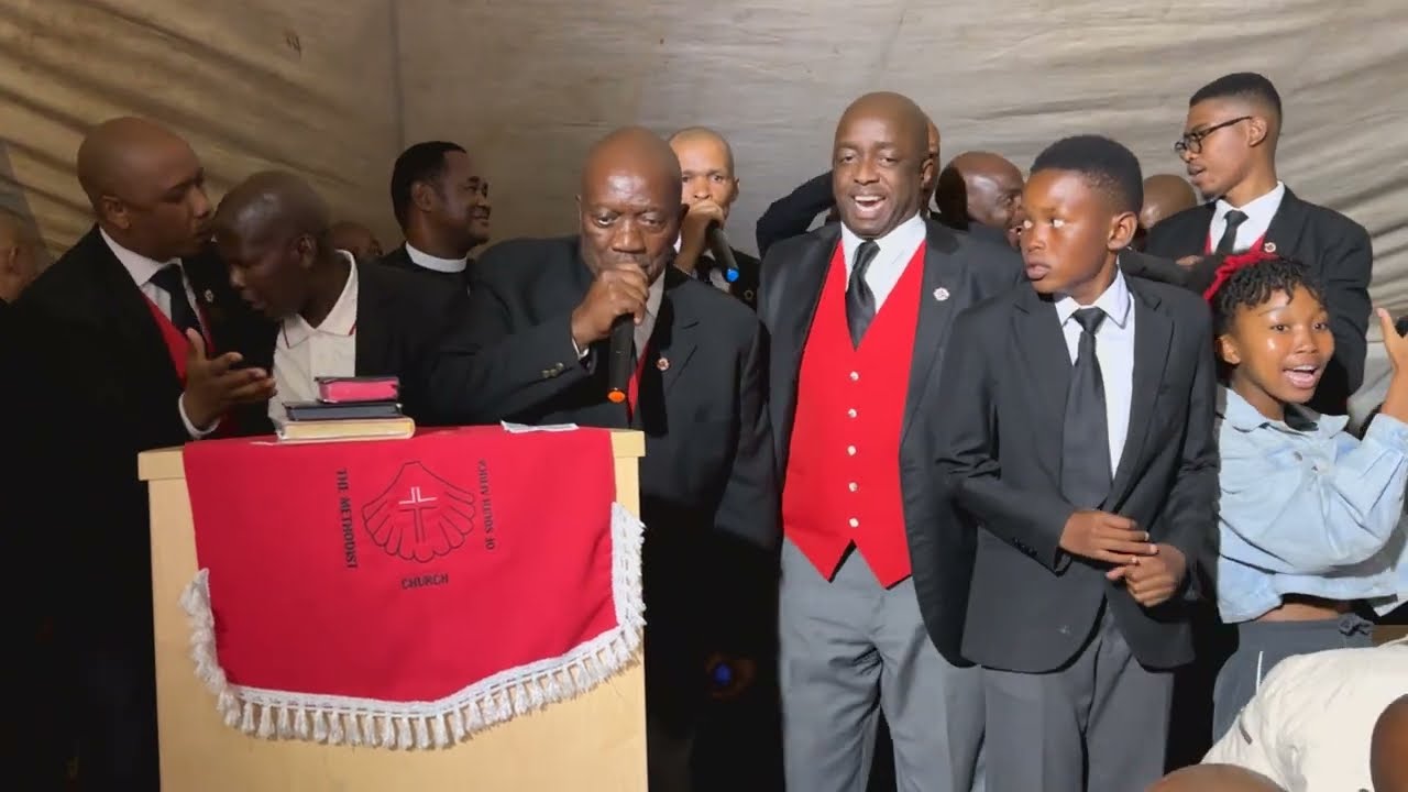 Founder of Amadodana Ase Wesile - the legendary Tom Mokhati singing Yesu wena ongumhlobo