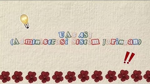 UAS ASJ MEMBUAT VIDEO TENTANG KEGIATAN PKL YANG BERHUBUNGAN DENGAN KOMPUTER‼️