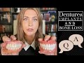 Dentures implants and bone loss