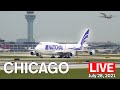 🔴 LIVE from Chicago O'Hare. ATC included! (7/28/21)