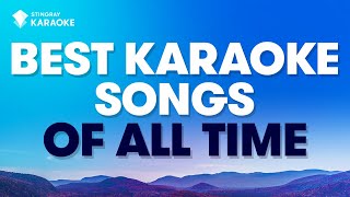 BEST KARAOKE SONGS OF ALL TIME | MUSIC WITH LYRICS BY LADY GAGA, WHITNEY HOUSTON, 2PAC & MORE!