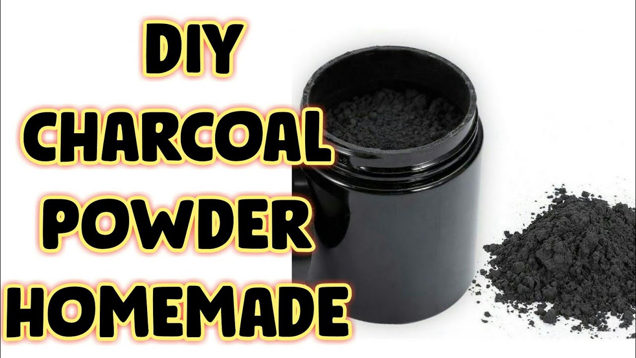 How To Make Your Own Charcoal Powder At Home