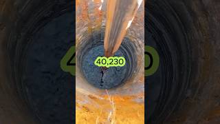 The depth of the Kola Hole in Russia, the deepest hole ever drilled on the Earth's surface