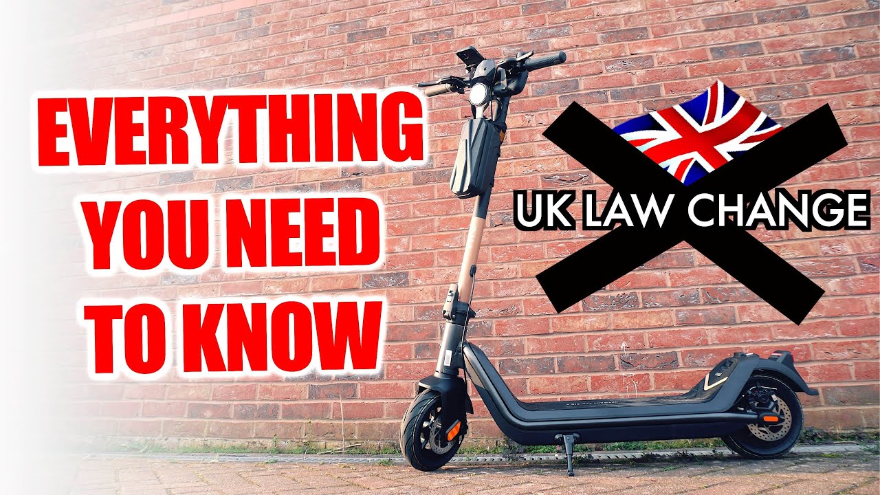 UK ELECTRIC SCOOTER LAW CHANGE EXPLAINED! (New May -