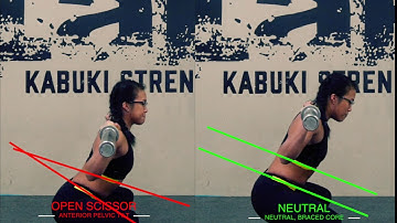 KMS Public: Visualizing Neutral Spine Position in the Squat #neutralspine #squatform