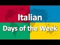 Learn Italian part 1 | Days of the Week