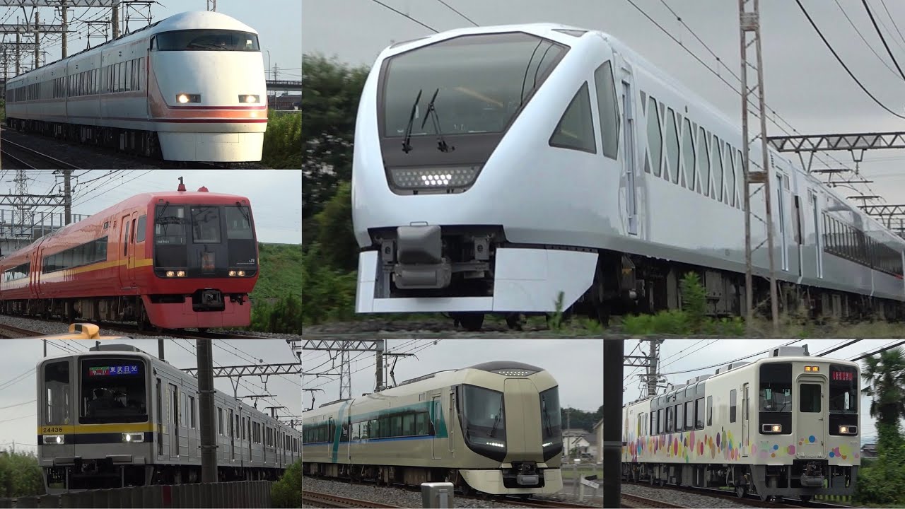【これがスペーシアXの本気！120km/h通過！！】東武日光線 ストレート区間高速通過集