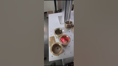 Brass laser Marking . @ Truway Machinery ( Thane ) Mumbai .    Pune Installation ✅