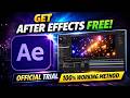 How to Get Adobe After Effects for Free (Official Free Trial, Step-by-Step)