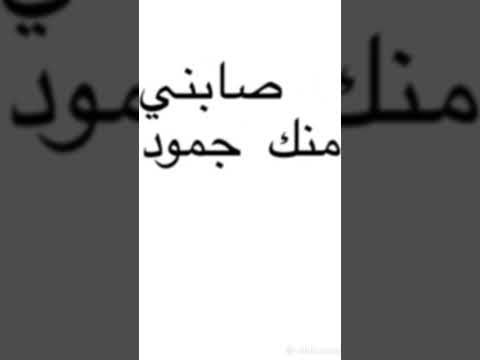 شفت أنك م تباني