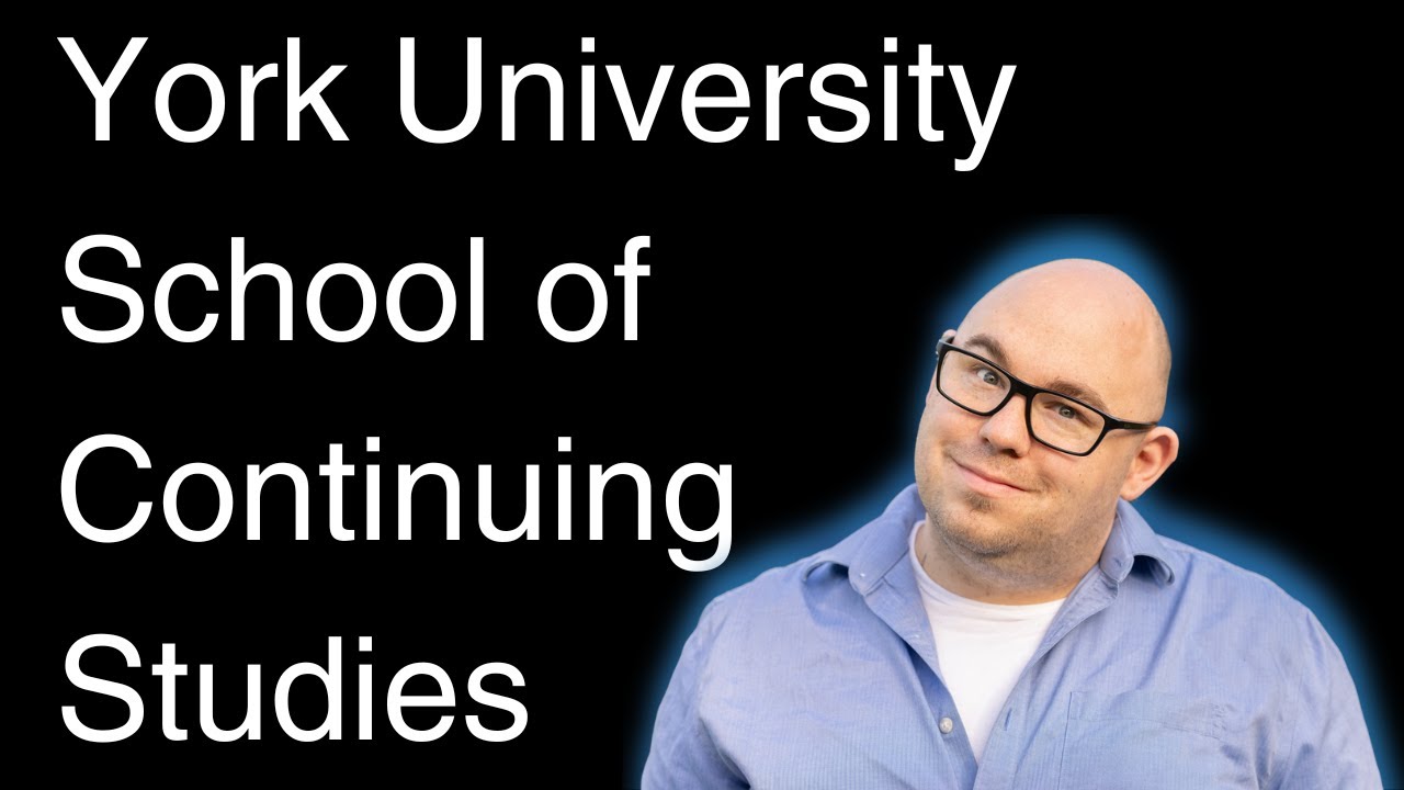 All About York University School of Continuing Studies - YouTube