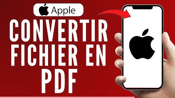 Comment Convertir Un Fichier Word En PDF Sur iPhone ( FACILE )