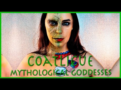 Mythological Goddesses Coatlicue Mexican FX Makeup | Silvia Quiros