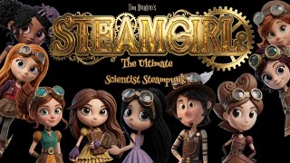 Steamgirl: The Ultimate Scientist Steampunk (Trailer) (MADE IN AI)