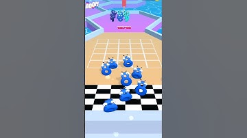 Merge Number Run 3D Math #abcd #alphabetlore #alphabet #shorts #shortvideo #abc