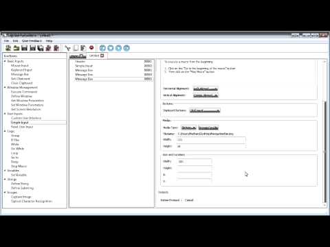 Creating a Message Box in Elephant Automation Macro