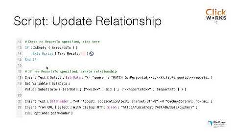 FileMaker and Graph Databases: updating Graph data from FileMaker (3 of 4)