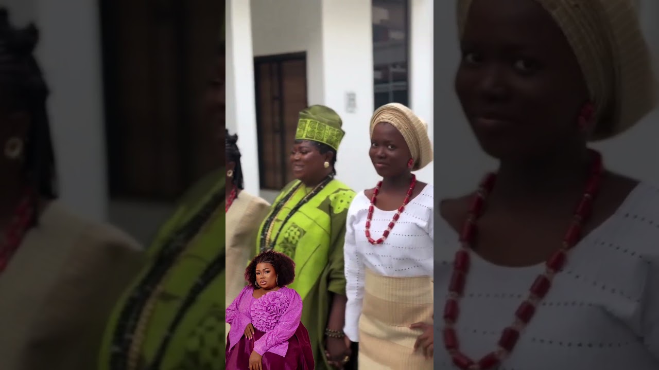 Актриса Олувакеми Апесин Кемити и ее дочери 🥰