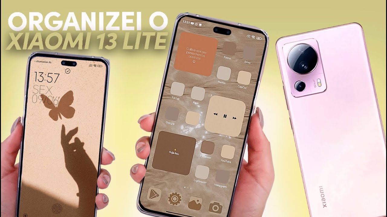 COMO MUDAR OS ICONES DO ANDROID e PERSONALIZAR EM MINUTOS! Xiaomi 13 Lite
