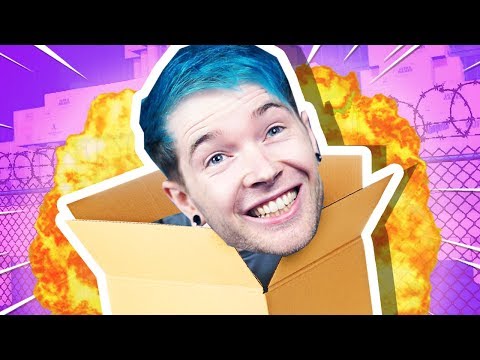 dan-plays-with-cardboard-boxes..-and-explosions!