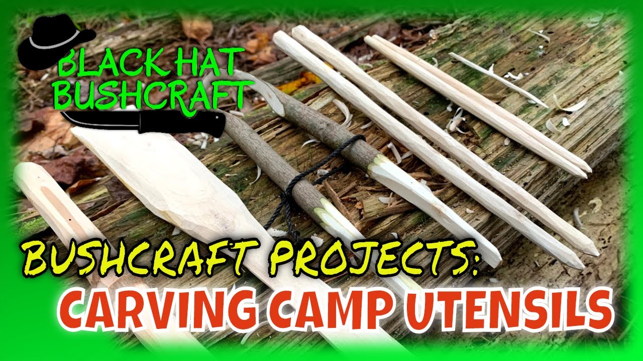 5 Basic Bushcraft Projects: Creating Camp Cooking Implements 