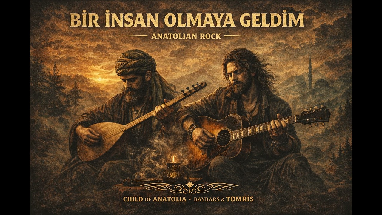 BİR İNSAN OLMAYA GELDİM  I  1970'S PSYCHEDELİC ANATOLİAN ROCK COVER-BAYBARS