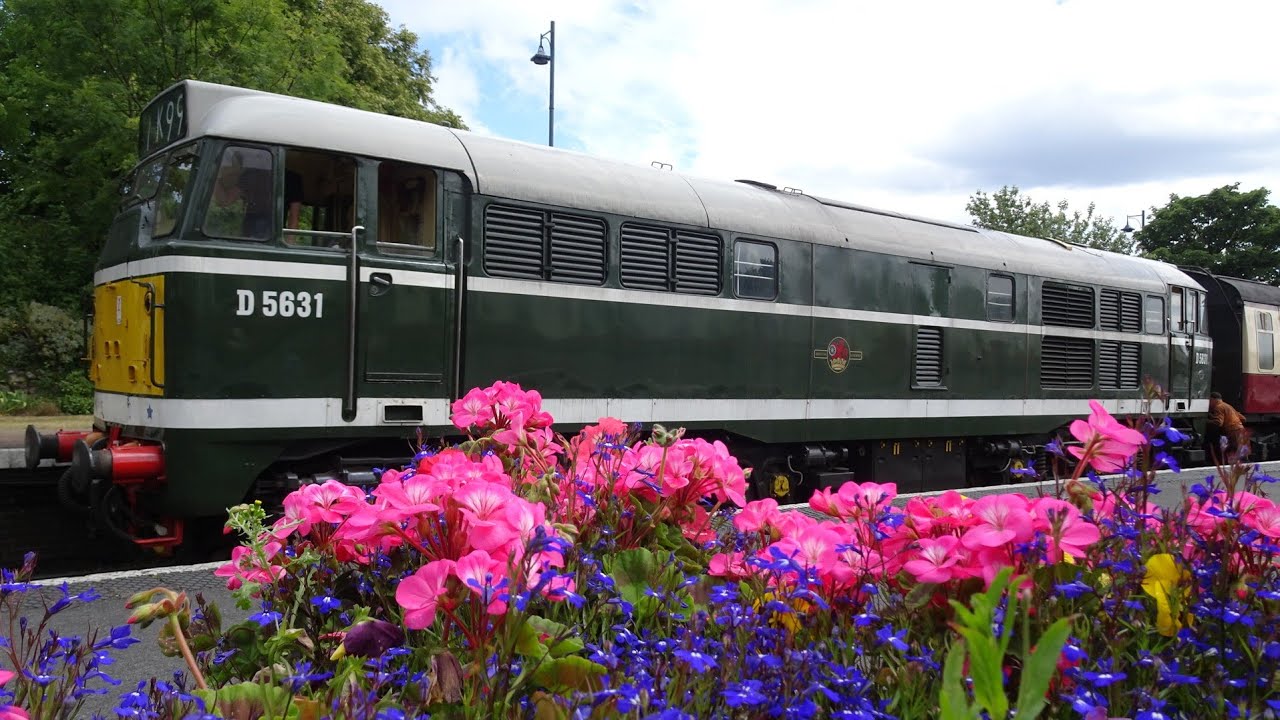 D5631 Class 31 Brush Traction locomotive at Sheringham Station North Norfolk Railway 2nd July 2022