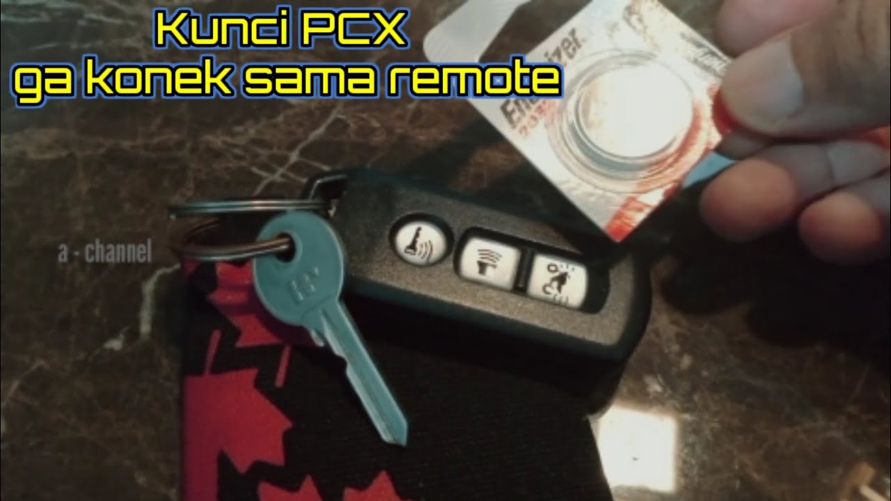 Indikator kunci smartkey berkedip pada honda PCX 150