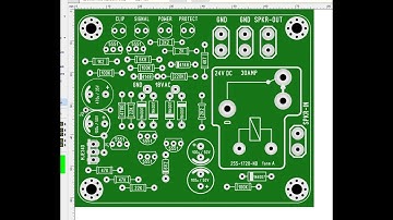 how to make-speaker protection | create circuit PCB | youtube, video