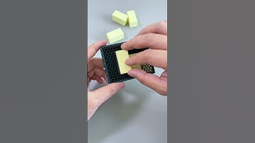 Do you know how to put six blocks into the box? #Puzzles #IQ #iqtest