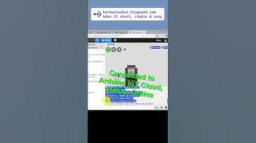 How to connect Switch and LED in Wokwi simulation with Switch and LED Widget in Arduino IoT Cloud?