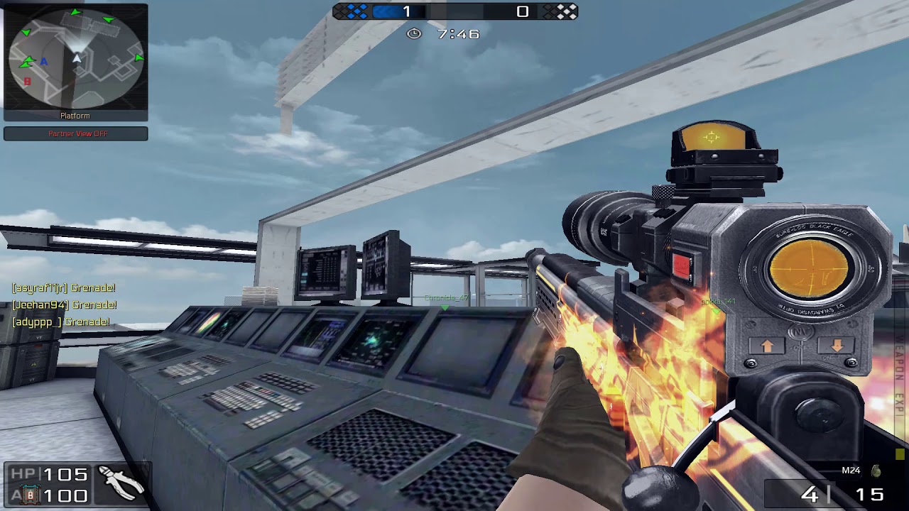 Blackshot [SEA] Change M24 to Blazing Glory Sniper [10/20/17]