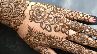 Inspired by Armana's art//gulf henna/simple bridal henna