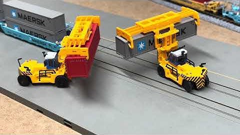 Kato N Scale Container Front Loaders - New Yard Equipment At Eagle Creek!