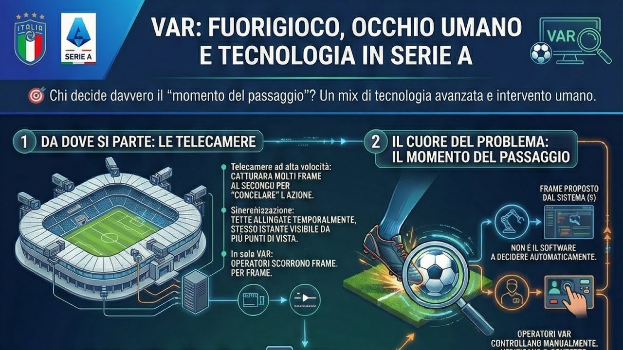 COME FUNZIONA VERAMENTE IL FUORIGIOCO IN SALA VAR?