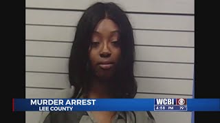 Lee County woman in jail, charged with second degree murder.