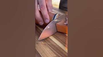 The smartest way to #sharpen your dull knives #knifesharpening #knifesharpener #kitchengadgets
